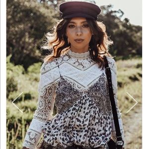 NWT Imperial Lace Blouse